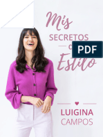 Luigina Campos Mis Secretos de Estilo Ebook 1