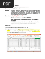 IESV201 Assignment Brief - Data Analysis 2022 2