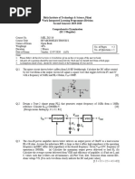 RF Microelectronics Final SEM 2019-2020