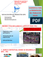 Ejemplo de Diapositivas para La Socializacion 2do Año