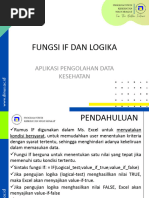 Fungsi If Dan Logika