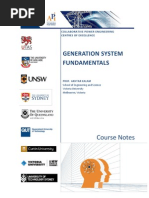 UGSE1 - Generation System Fundamentals Course Notes - Final 2010