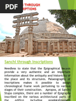 Sanchi Through Inscriptions Buddhist-Buddha