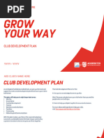 England Football Accredited Club Development Plan