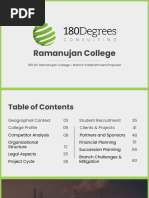 180 DC Ramanujan College - Branch Establishment Proposal