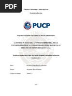 Principio de Subsidiariedad Actividad Empresarial de Las Universidades Publicas