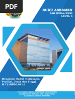 Buku Asesmen Level 3 - Mengukur Sudut Horizontal, Vertikal, Jarak Dan Tinggi (M.711GN00.041.3)