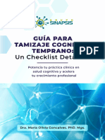 Ebook Guia para Tamizaje Cognitivo Temprano Un Checklist Detallado