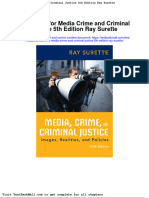 Test Bank For Media Crime and Criminal Justice 5th Edition Ray Surette