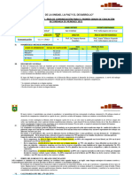 Programación Anual Del Área de Comunicación para El Primer Grado