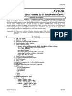 Ak4458 Datasheet