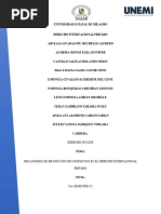 Ensayo Sobre Los Mecanismos de Resolución de Conflictos en El Derecho