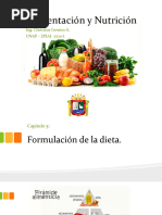 Formulación de La Dietas Vida