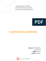 Crecimiento Económico WPS Office