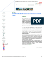 Guidelines For The Design of Small Sewage Treatment Plants - Environmental Protection Department2