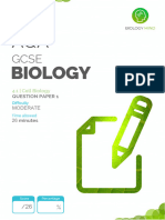 1.2 Cell Division (Moderate) QP