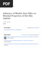 Influence - of - Marble - Dust - Filler - On - Marshal - Properties - of - Hot - Mix - Asphalt - IJRASET-with-cover-page-v2