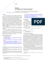 E1782-Standard Test Method For Determining Vapor Pressure by Thermal Analysis