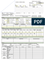 Formato Historia Clinica Nutricional Melgar