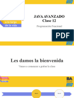 Java Avanzado Clase 12