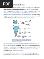 Trigonometric Functions - Wikipedia