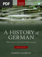 Salmons J. A History of German