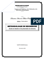 Méthodologie de Recherche M2 IIM NY - 2023