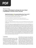 A Compact FPGA-Based Accelerator For Curve-Based C