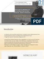 Charte de Redaction D'une Theses Doctorale