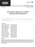 TC2005en-Ed17 SIP Providers Supported On OpenTouch and OmniPCX Enterprise