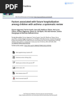 Factors Associated With Future Hospitalization Among Children With Asthma A Systematic Review