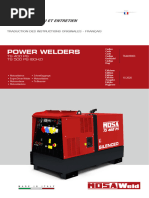 Power Welders: Manuel D'Emploi Et Entretien