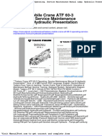 Tadano Mobile Crane Atf 60 3 Operating Service Maintenance Manual Hydraulic Presentation