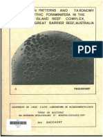 Distribution Patterns and Taxonomy of Benthic Foraminifera in The Lizard Island Reef Complex, Northern Great Barrier Reef, Australia