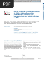 Anti-Hyperglycémiants Dans Le Diabète de Type2