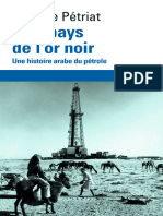 Aux Pays de L'or Noir. Une Histoire Arabe Du Pétrole