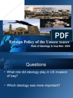 US F.P in Iraq Invasion