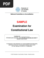 NCA Constitutional-Sample-Exam