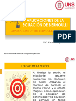 DIAP Aplicaciones de La Ecuacion de Bernoulli - UNS