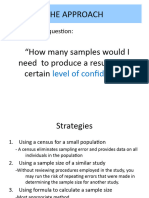 Sample Size Calculation - PHD