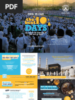 Dhul Hijjah - Guide To The First 10 Days