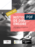 Histoires de Dire Encore 2020 Compresse