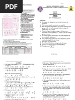 Junior Maths First Round 2018..