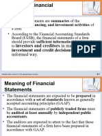 Financial Statement and Ratio Analysis