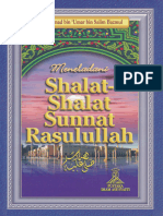 Meneladani Shalat-Shalat Sunnat Rasulullah (Sunnah Hadits Hadith Hadis) by Muhammad Bin Umar Bin Salim Bazmul