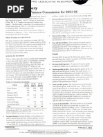 PUBLIC, UNIT 2C, Summary of Finance Commission Report