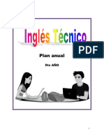 Inglés Técnico I - Plan Anual