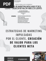 Estrategias de Marketing Impulsadas Por El Cliente