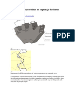 Características Que Definen Un Engranaje de Dientes Rectos