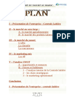 I - Présentation de L'entreprise: Centrale Laitière II - Le Marché Au Sens Large